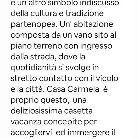 Dom wakacyjny Casa Carmela Neapol